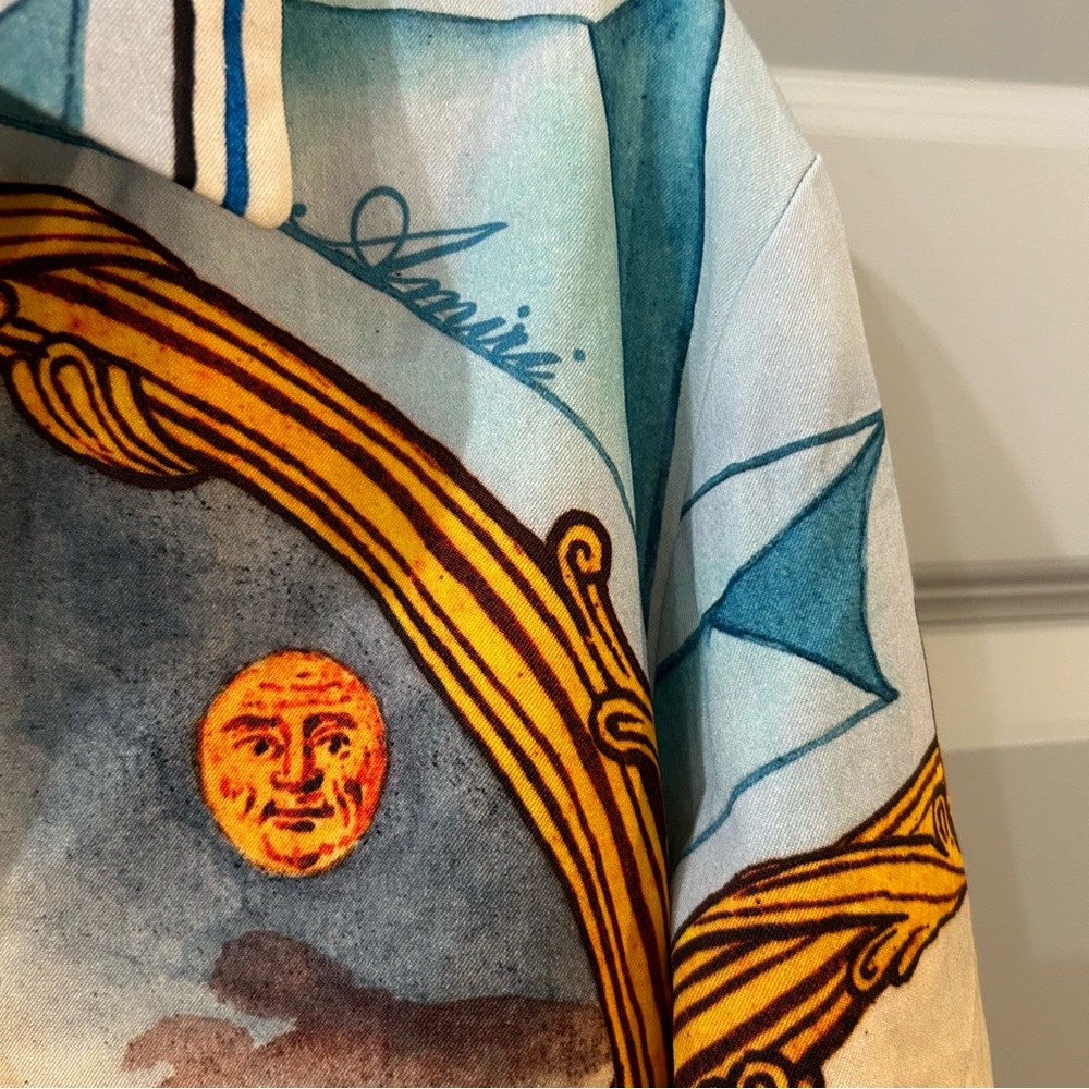 NWT Amiri Landscape Frame Varsity Jacket - Picture 7 of 10